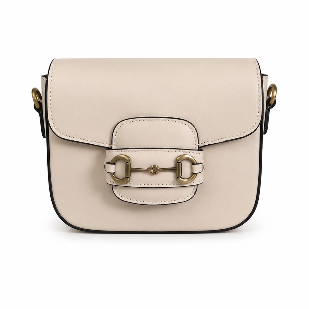 BELLAMY SADDLE BAG                    
IVORY